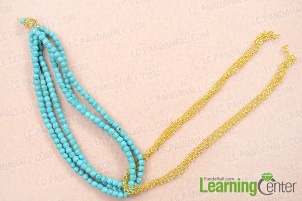 make chain and bead jewelry