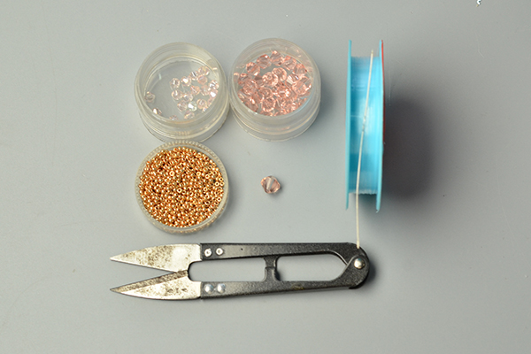 Supplies you’ll need in making seed bead rings