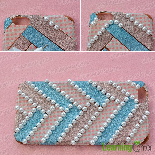 make the rest part of the washi tape phone case