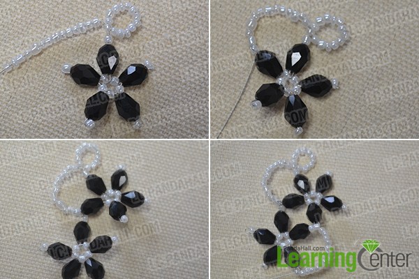 make more black flowers and combine the flowers together2