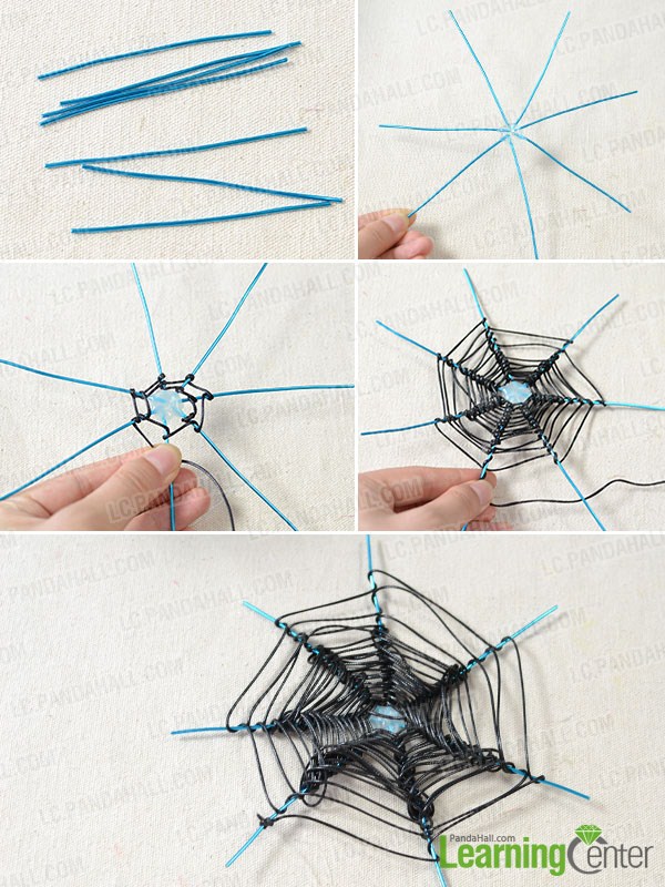 make a spider web