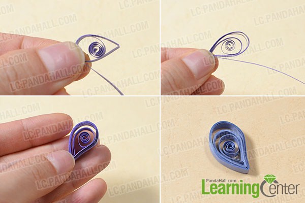 make a quilling paper heart 