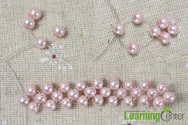 make beaded link chains