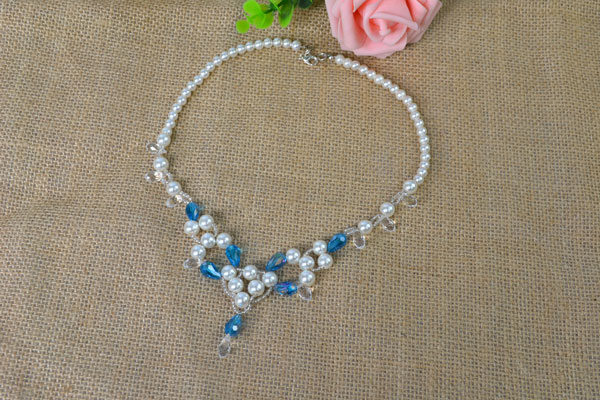 beaded necklace tutorial