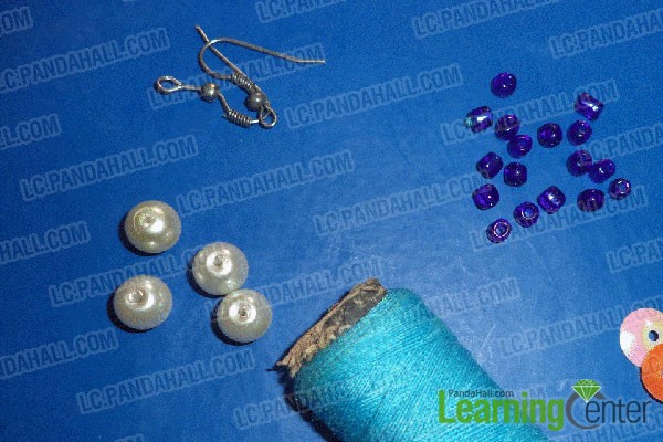 materials for making dangle earrings