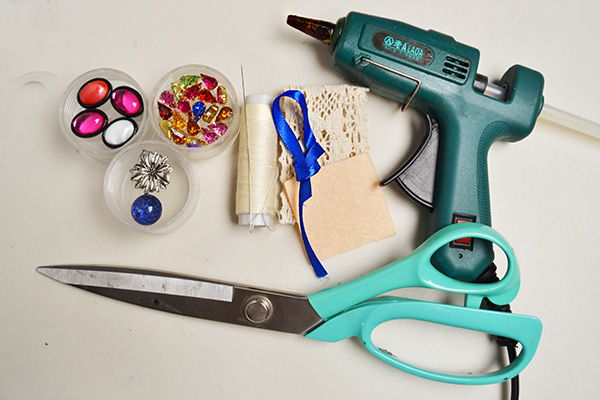 Supplies you’ll need in making the bead cuff bracelet