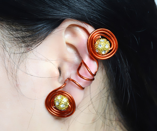 how to make an ear cuff from wire