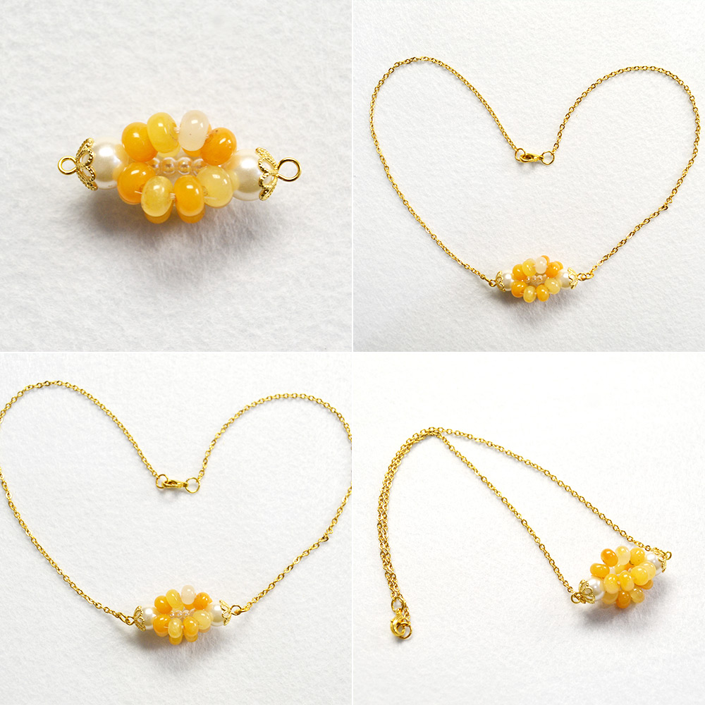 PandaHall Ideas on Making a Jade Pendant Necklace