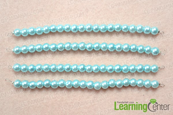 Make bead chain for the beaded long fashion necklace designs