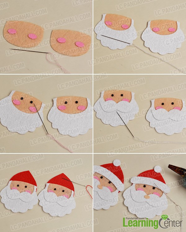 Make the Santa Claus pattern