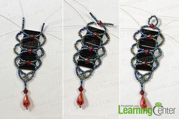 make the rest part of the vintage seed bead necklace