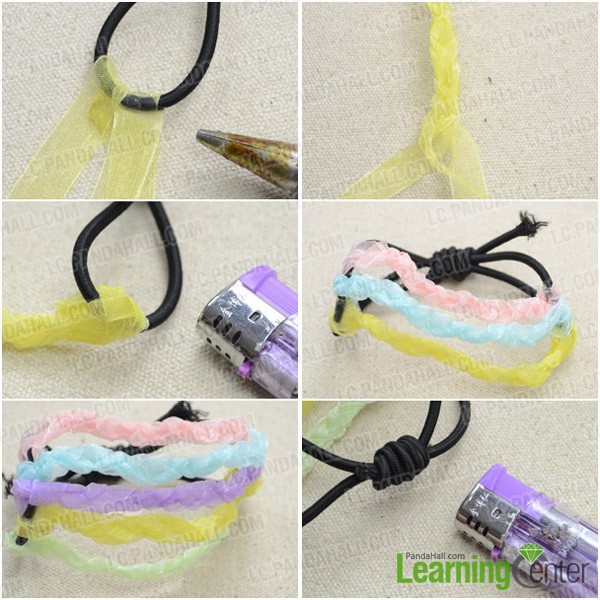 Step 2: Braid multi-strand ribbons