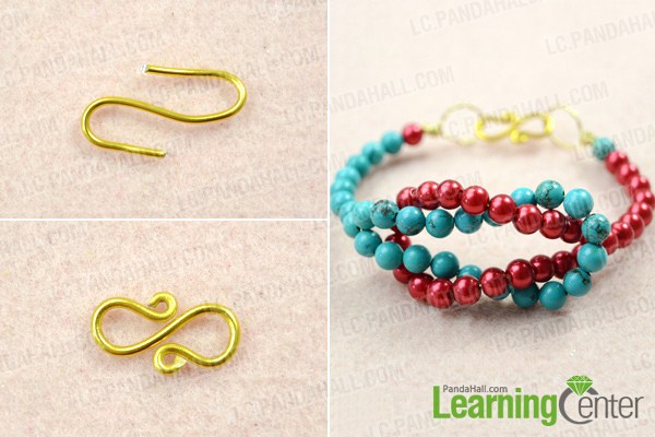  how to make a knot bracelet with beads