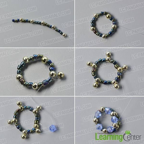 Make a bead loop pattern