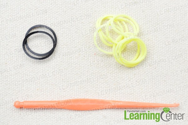 Materials on how to do loom charms
