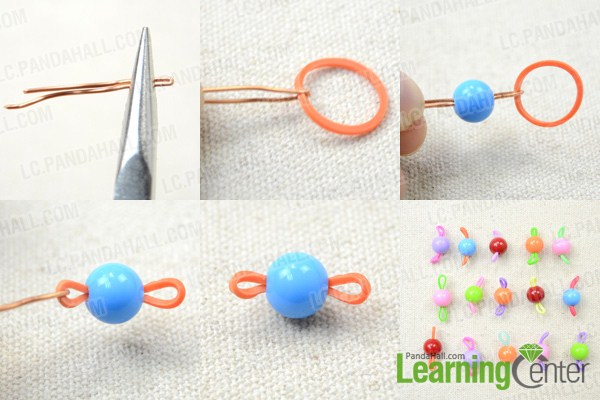 how to make rubber band bracelets with beads 