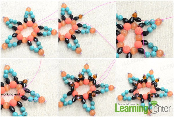 Step 2: Make the petals of centers