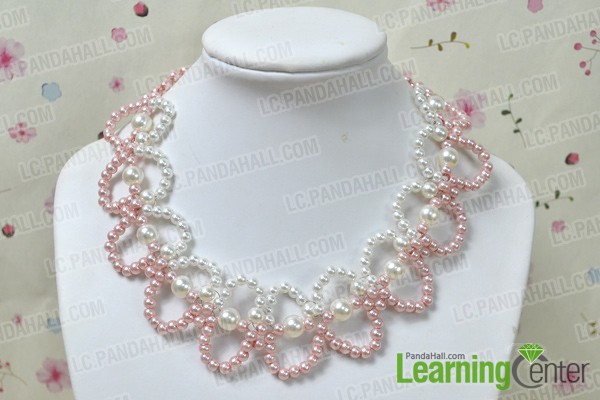 a brand new beaded wedding necklace 