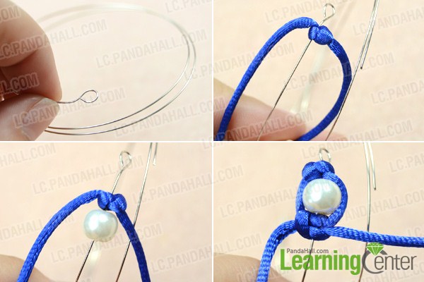 Instruction on making memory wire bracelet designs