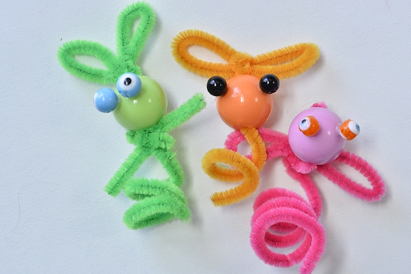 final look of the chenille little people crafts