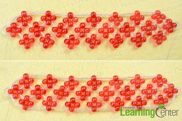  Finish bead weaving bracelet patterns