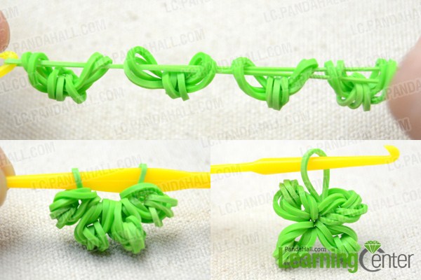  how to make rubber band loom charms  