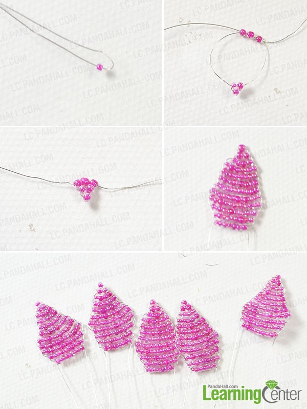 Stitch pink petals