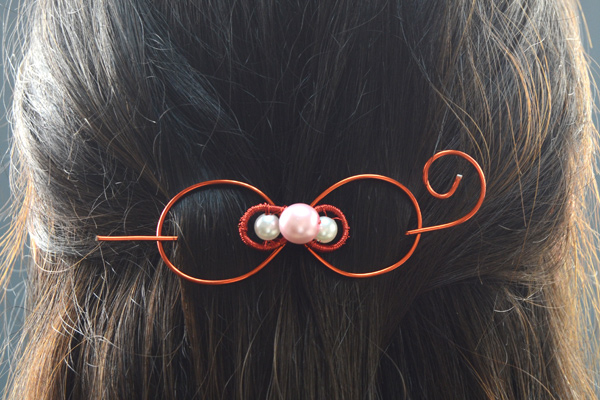 wire hair clip
