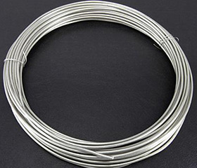 Aluminum Wire, Silver Color, about 1.5mm in diameter, 10m/roll 