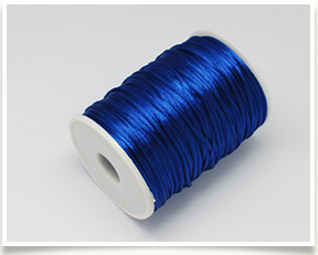 Nylon Thread, DarkBlue, 2mm; about 92yards/roll 