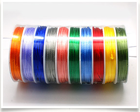 Nylon Thread for Jewelry Making, Mixed Color