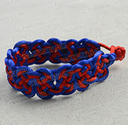 Men's Bracelet Ideas on Making a Macramé Josephine Knot Bracelet with Two Color Strings
