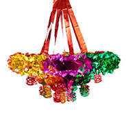 Party Plastic Hanging Decorations, Colorful, 77x68cm