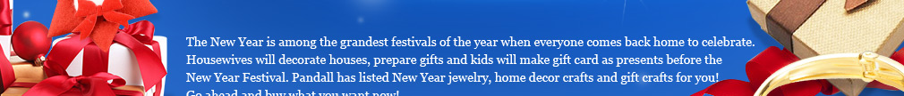 New Year Jewelry for adults