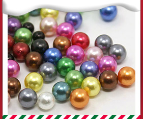 ABS Imitation Pearl Acrylic Round Beads, Dyed, Mixed Color, 4mm; about 5000pcs/bag