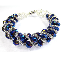 Chic Dark Blue Bracelet 