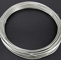 Aluminum Wire, Silver Color, about 1.5mm in diameter, 6m/roll