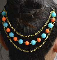 How to Make Your Own Candy Hair Accessories with Beads and Chains