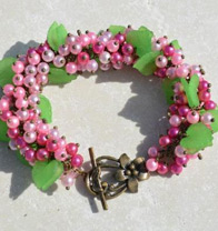 Handmade Floral Bracelet