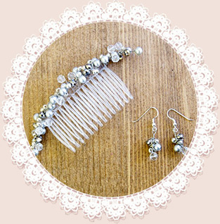 How to Make Bridal Hair Accessories - Free Jewelry Tutorials for Handmade Hairband