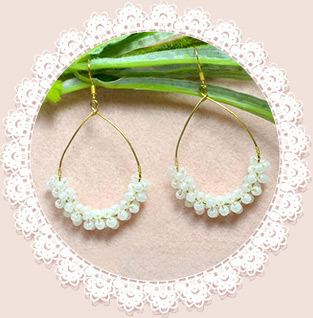 How to Make Your Own Teardrop Hoop Earrings at Home