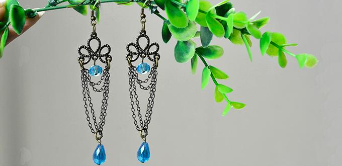 Easy Pandahall Diy Project How To Make, Beaded Chandelier Earrings Instructions
