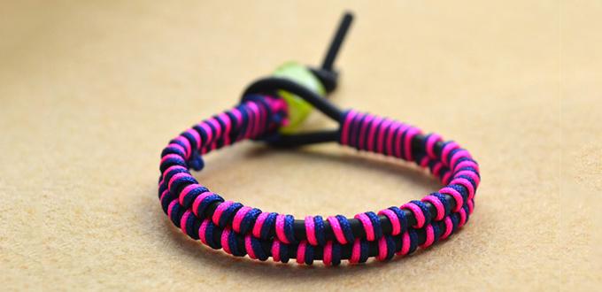 How to Make Simple DIY Leather Cord Bracelet in 3 Steps by Your Own ...