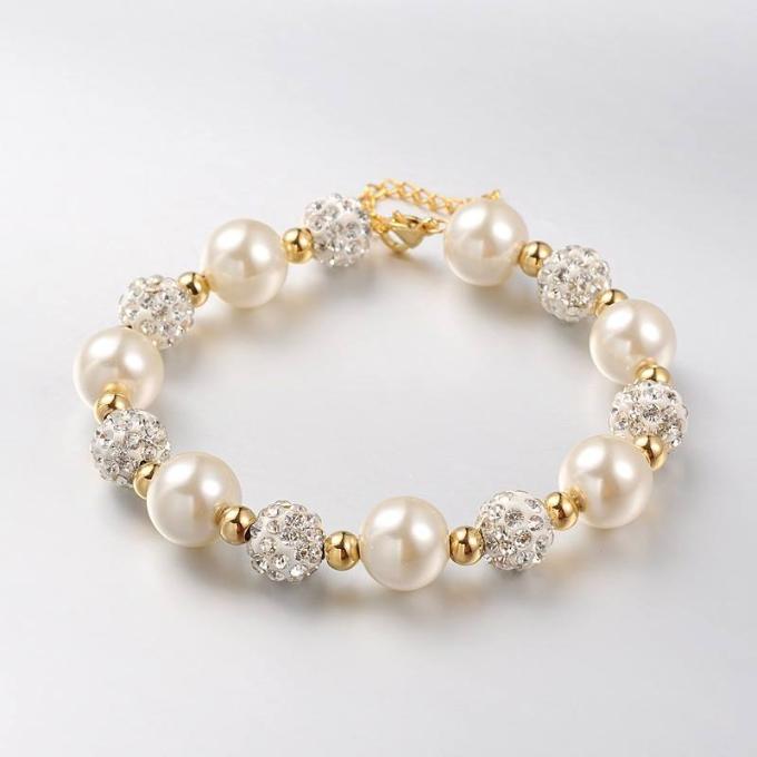 Charm Pearl Bracelet