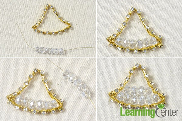 4 Steps on How to Make Gold Beaded Drop Earrings At Home - Pandahall.com