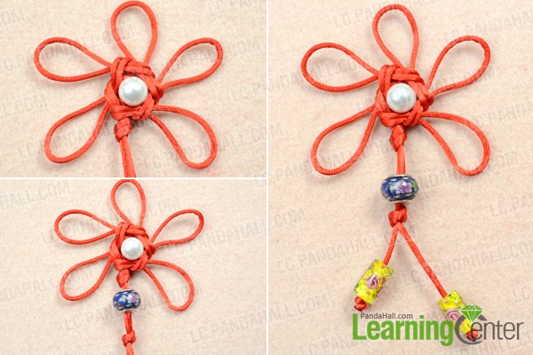 Chinese Knot Tying Tutorial Make Red