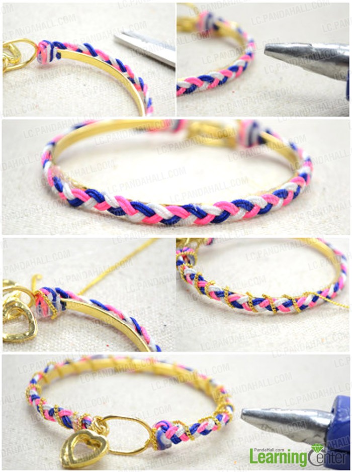 How to Make Cuff Bracelet - Dainty Braided Cuff Bracelet Design ...